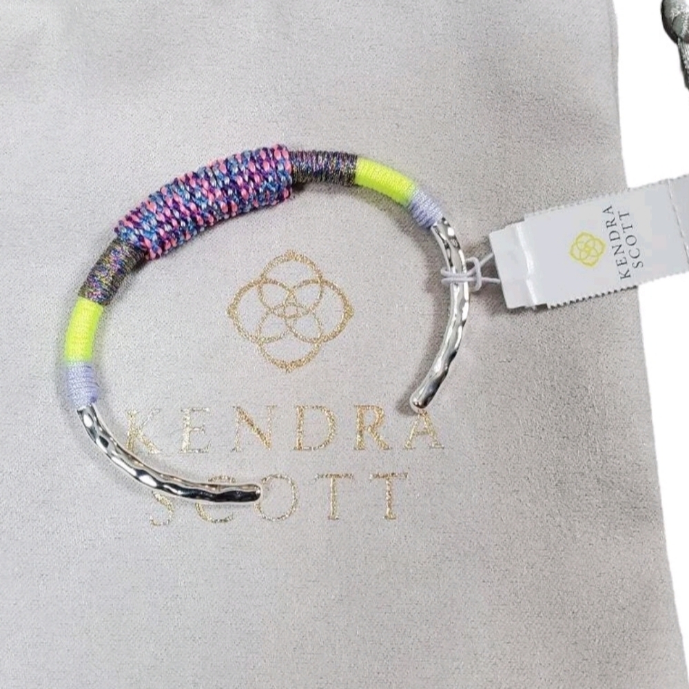 NWT Kendra Scott Masie Cuff Paracord Woven Bracelet - Picture 4 of 10